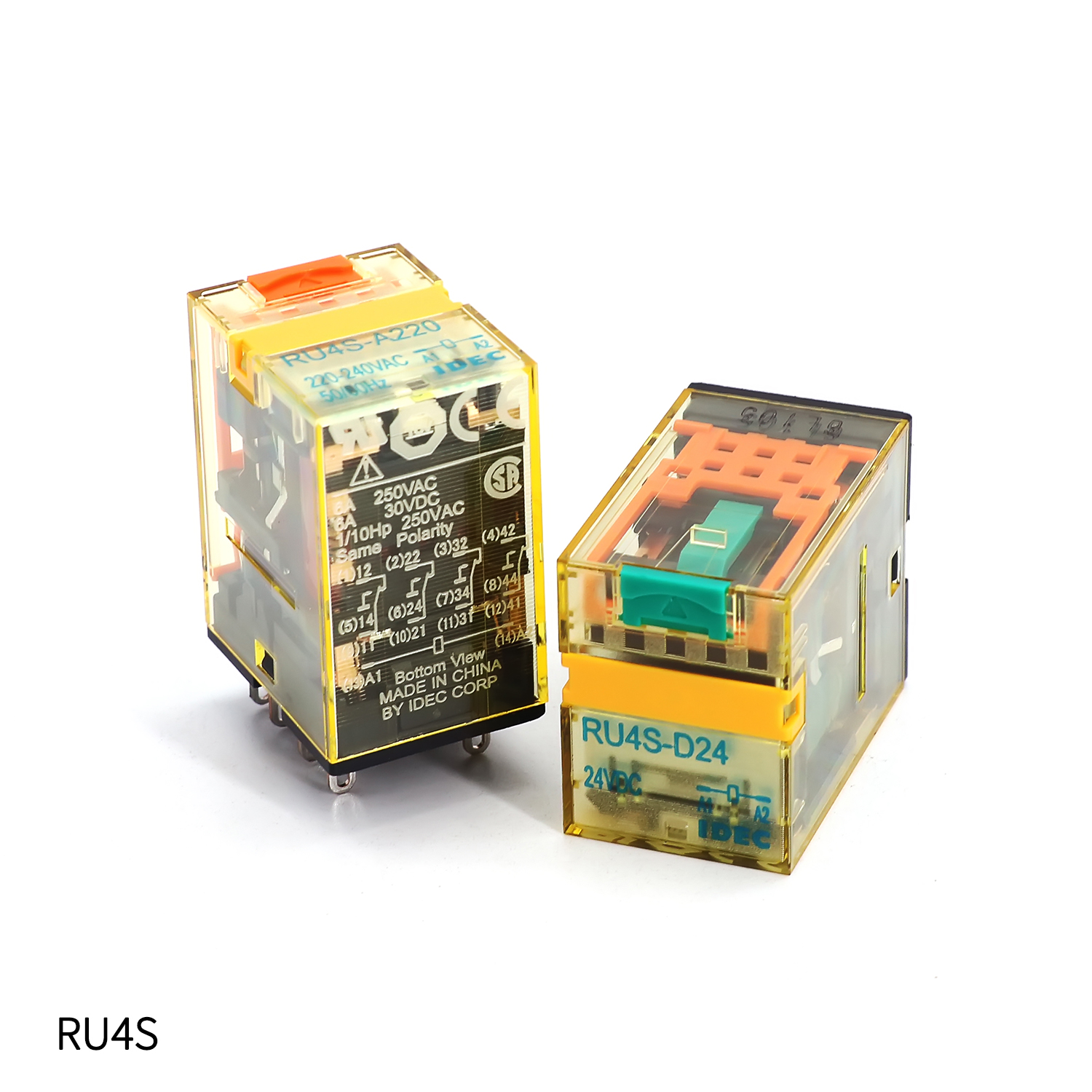 IDEC 和泉 RU系列 通用继电器(双触点型） RU42S-NF-D24