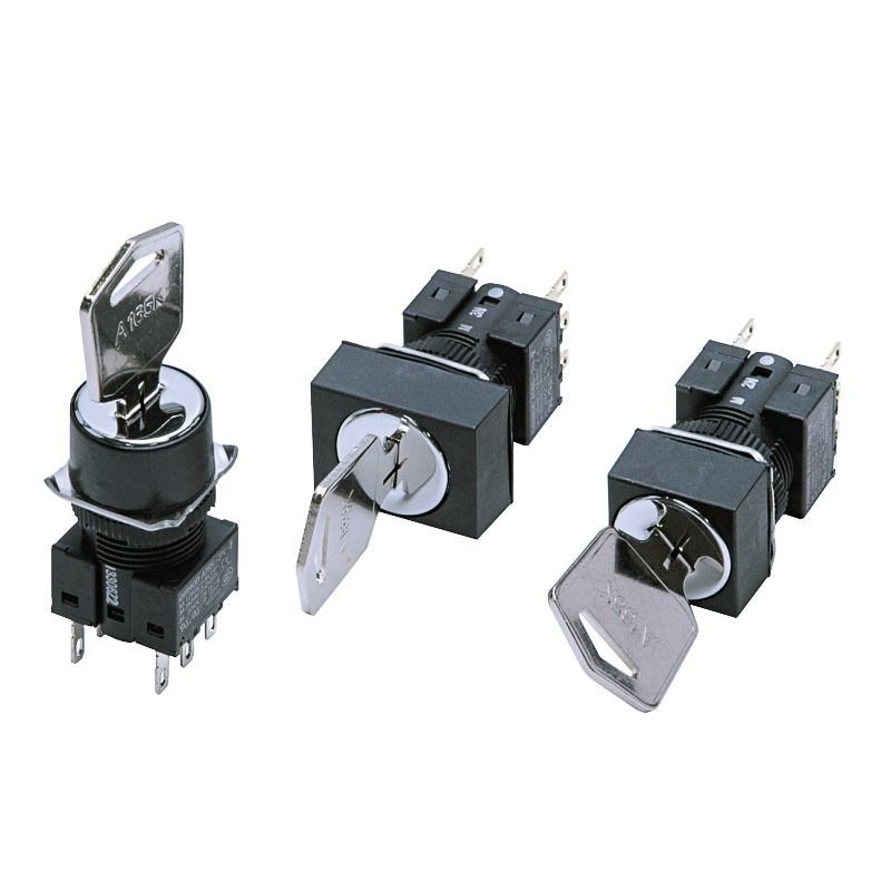 OMRON 欧姆龙 钥匙型选择开关 A165K-T2ML-2