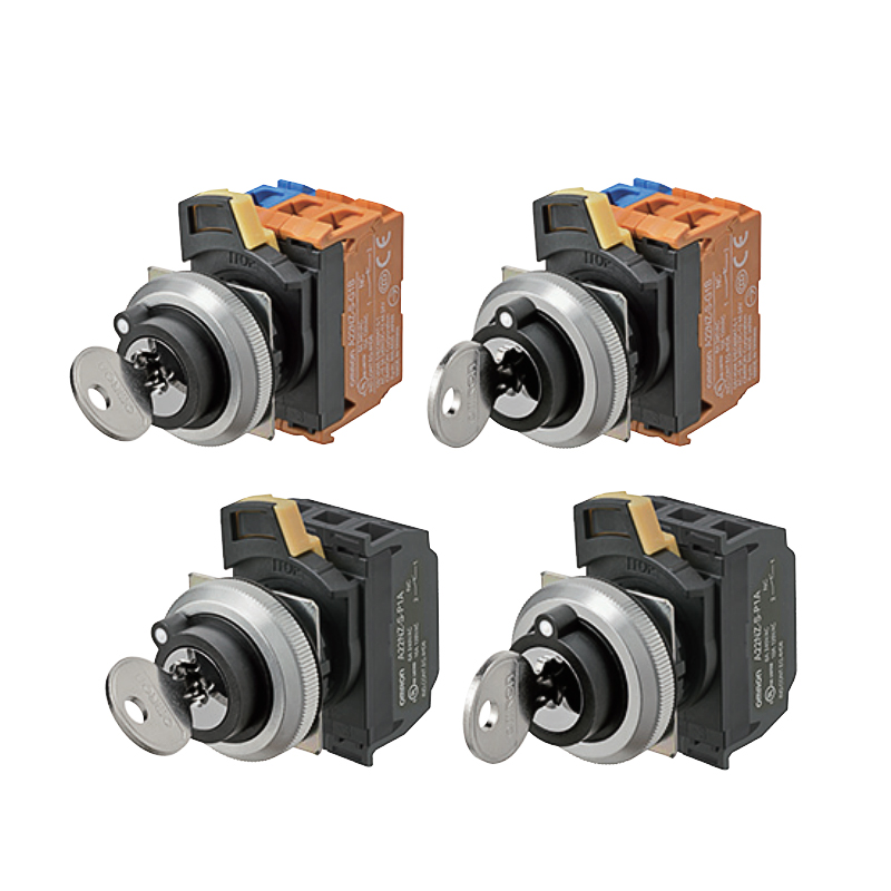 OMRON 欧姆龙 钥匙型旋转开关 A30NK-3MR-01DA-P210