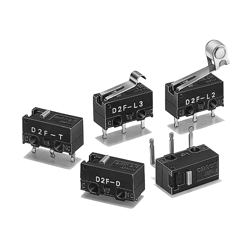 OMRON 欧姆龙 D2F系列 小型微动开关 D2F-L-T