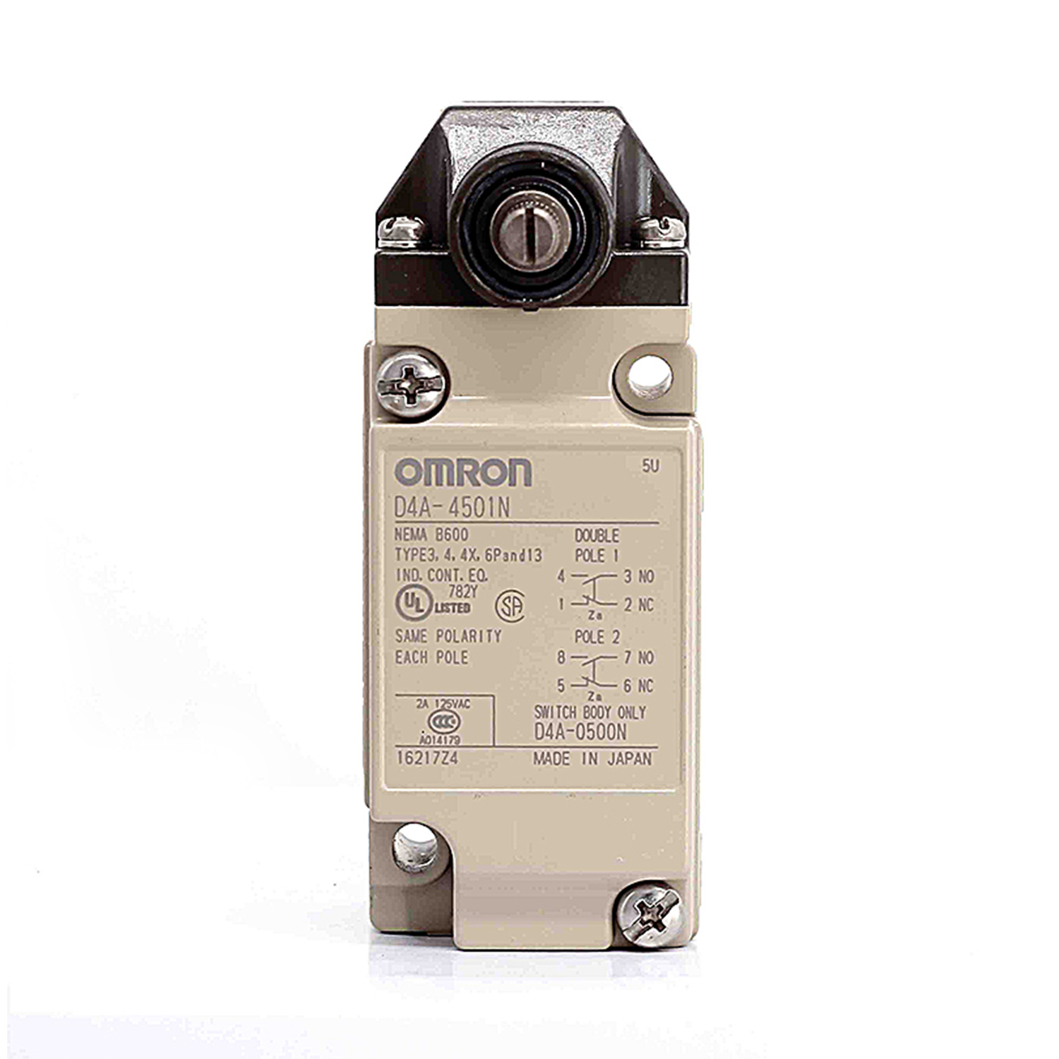 OMRON 欧姆龙 一般用限位开关 D4A-4918N-F