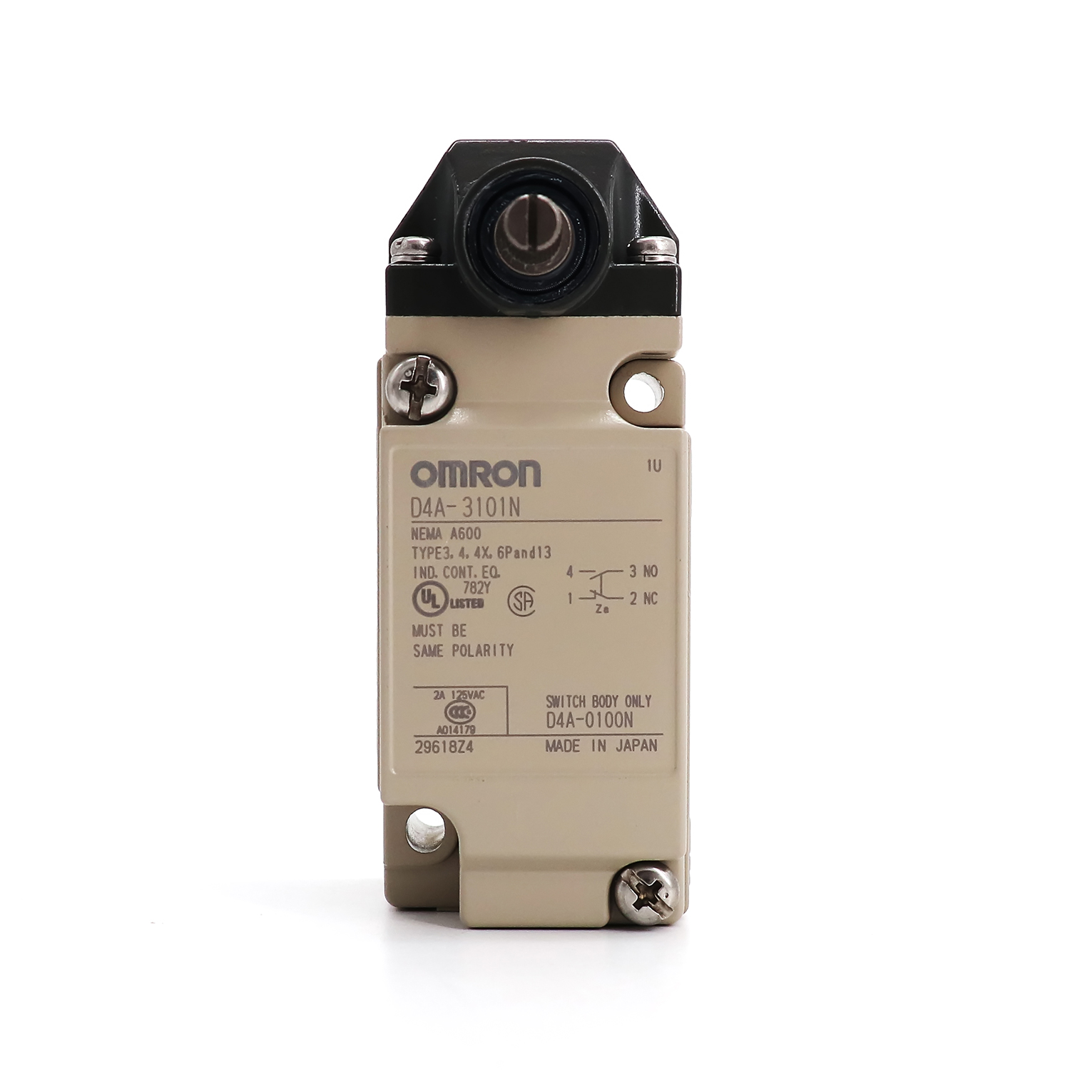 OMRON 欧姆龙 一般用限位开关 D4A-4918N-F