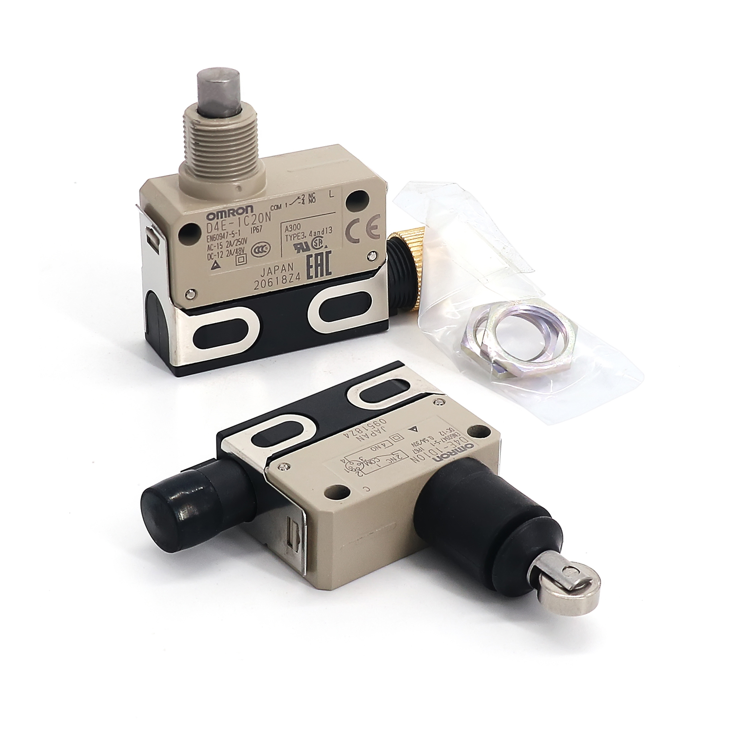 OMRON 欧姆龙 小型密封开关 D4E-2B21N