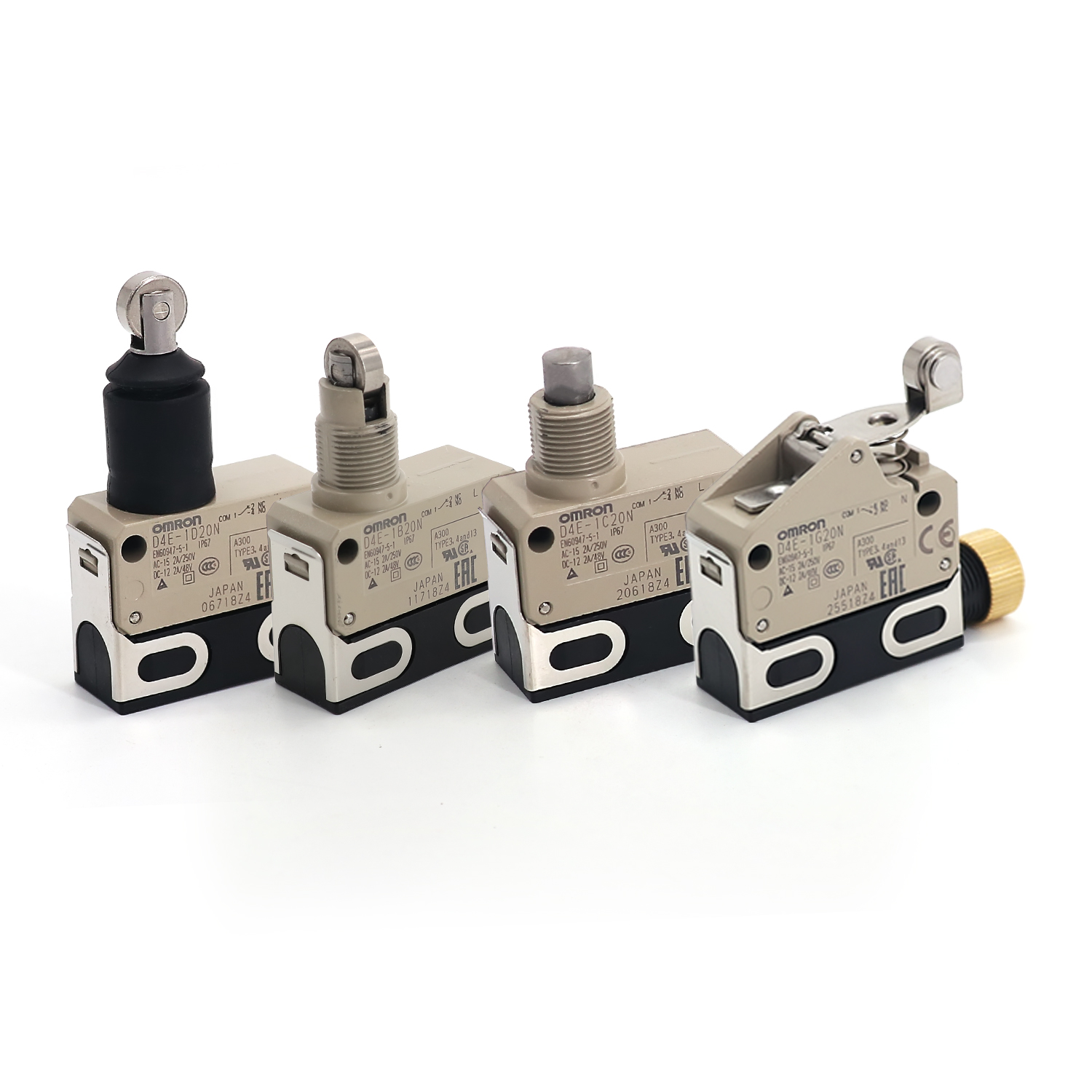 OMRON 欧姆龙 小型密封开关 D4E-2B21N