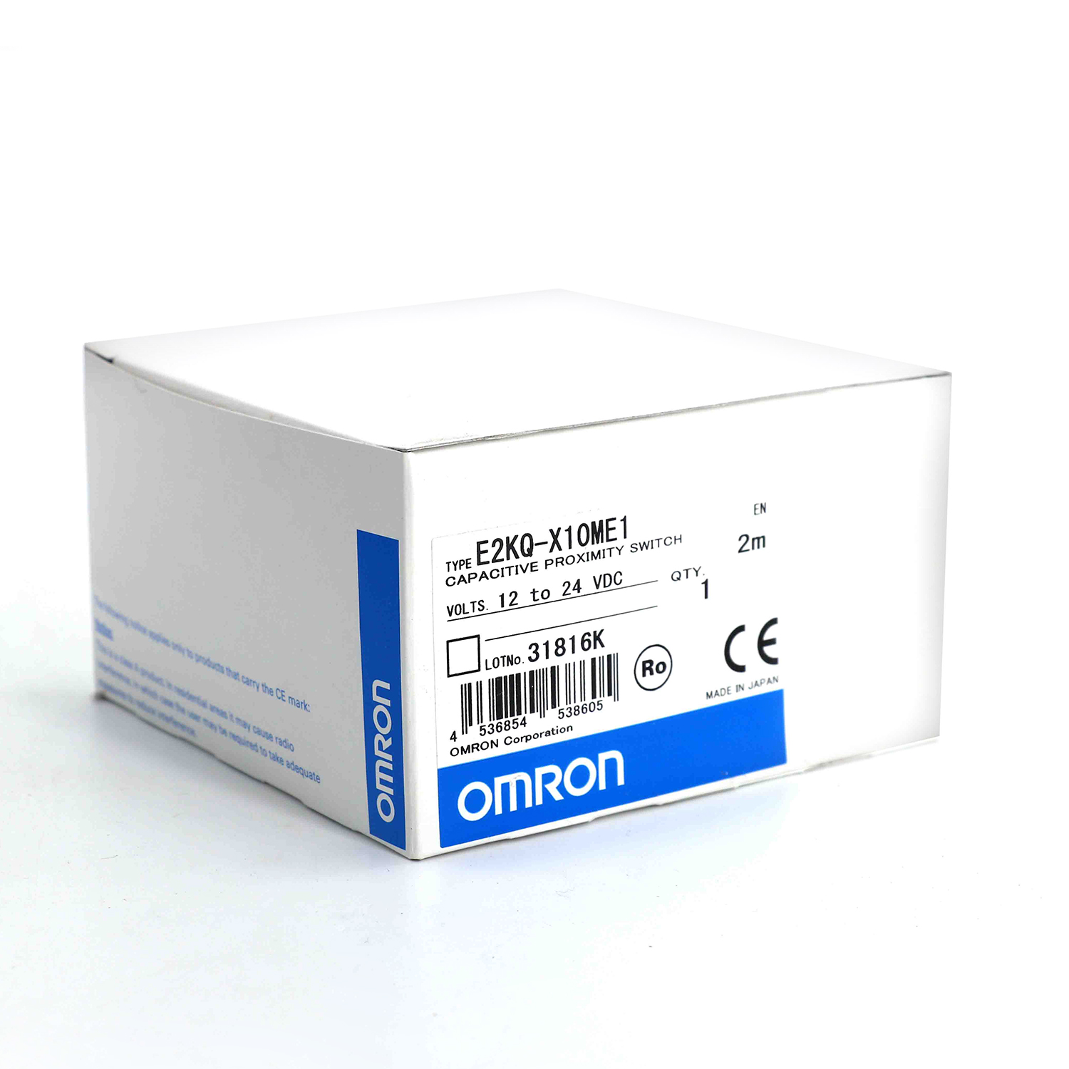OMRON 欧姆龙 耐腐型 接近传感器 E2KQ-X10ME2 2M