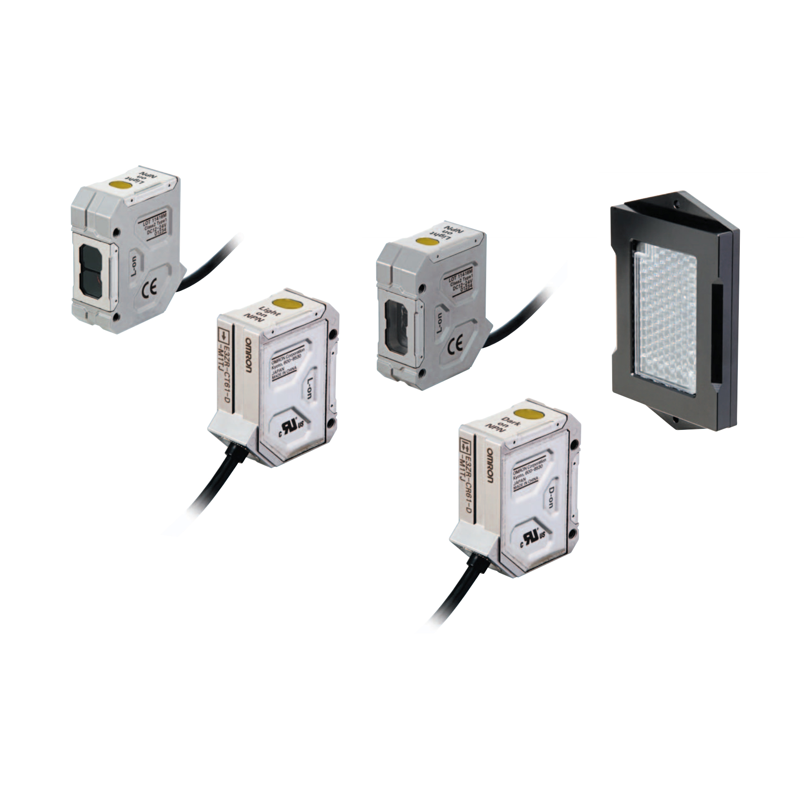 OMRON 欧姆龙 耐油光电传感器 E3ZR-CR61D-M1TJ 0.3M