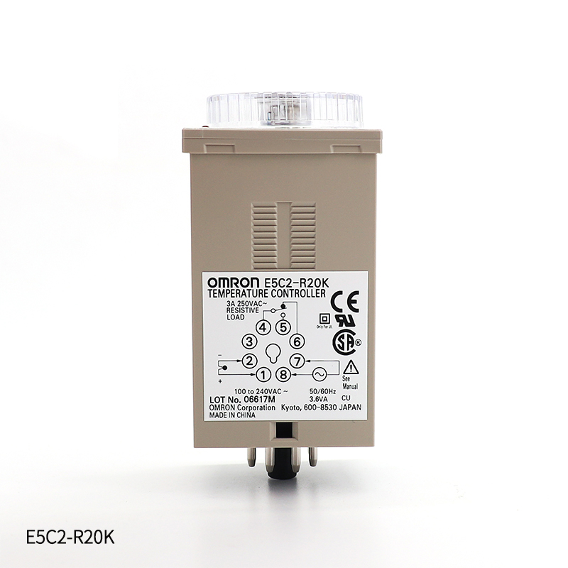 OMRON 欧姆龙 电子温控器 E5C2-R20K AC100-240 0-800