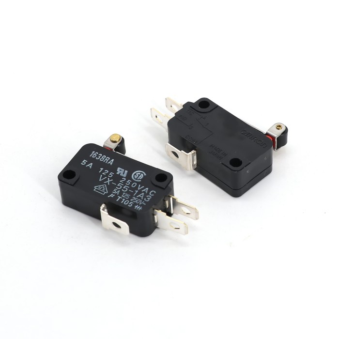 OMRON 欧姆龙 小型微动开关 VX-011-1C23