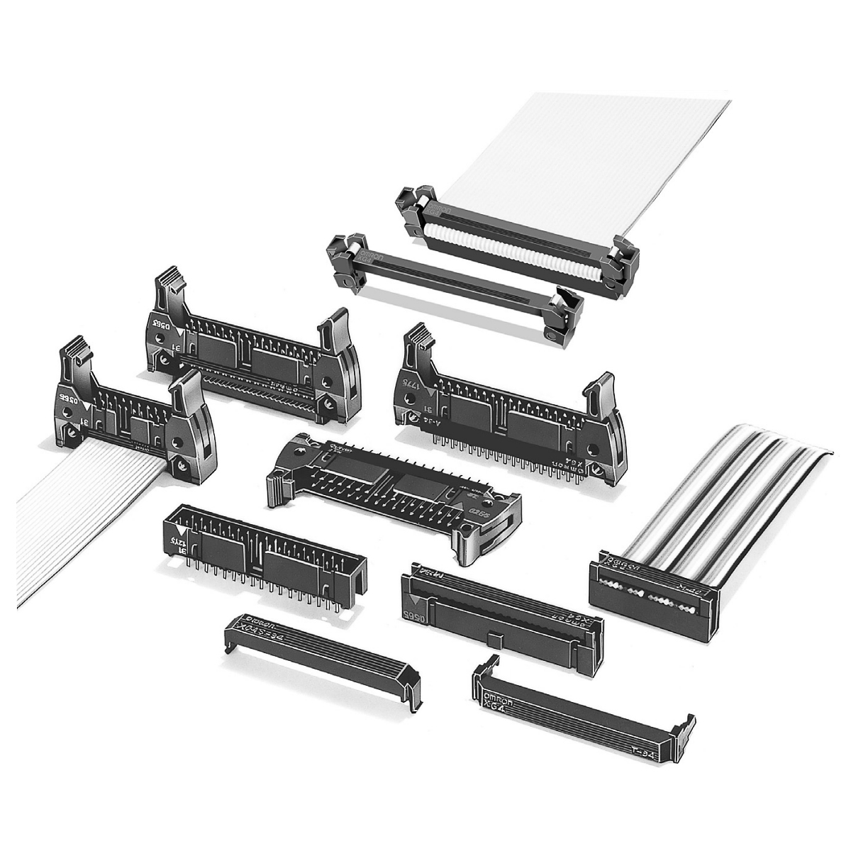 OMRON 欧姆龙 扁平电缆连接器 XG4A-1031