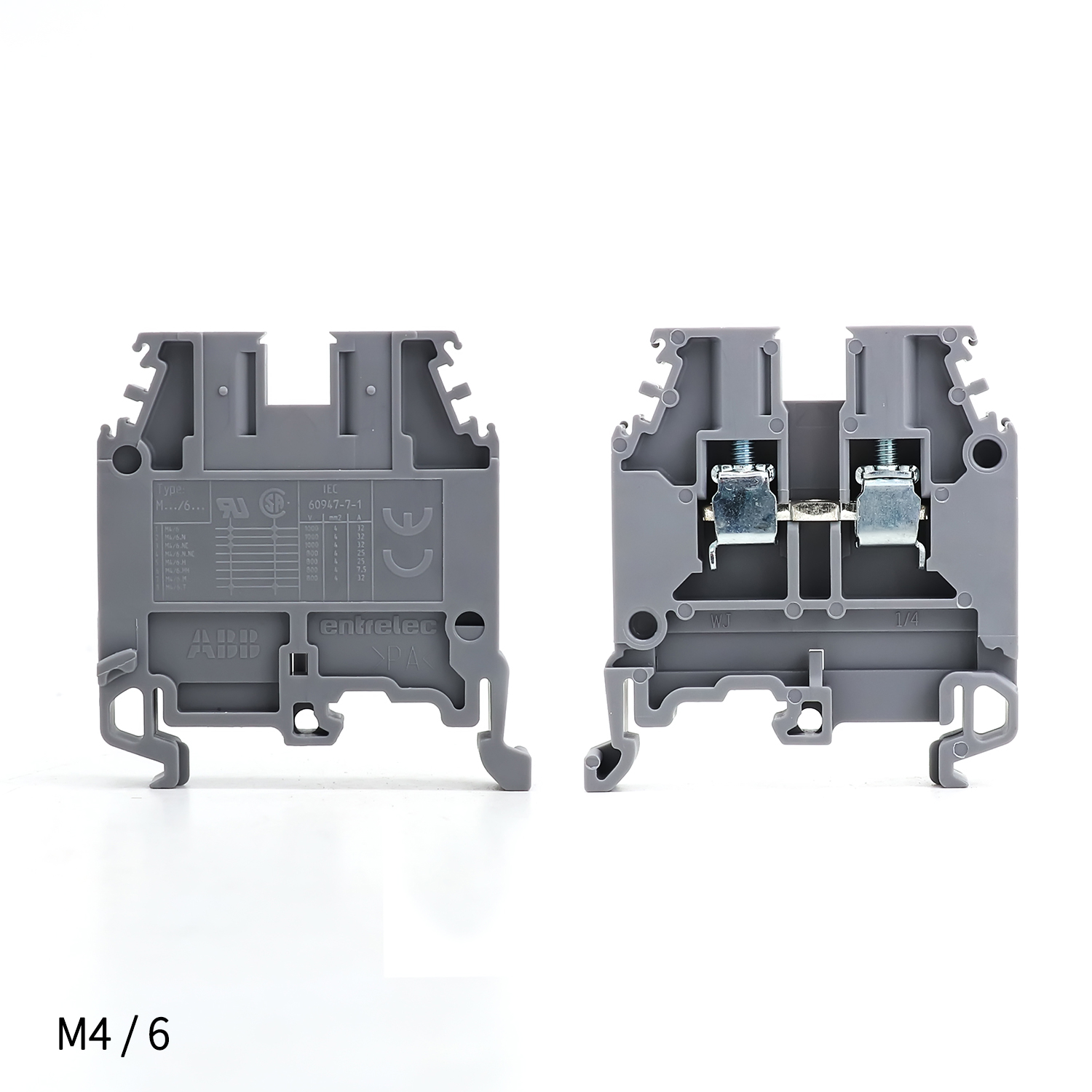 泰科 双层接线端子 M6/8.D2