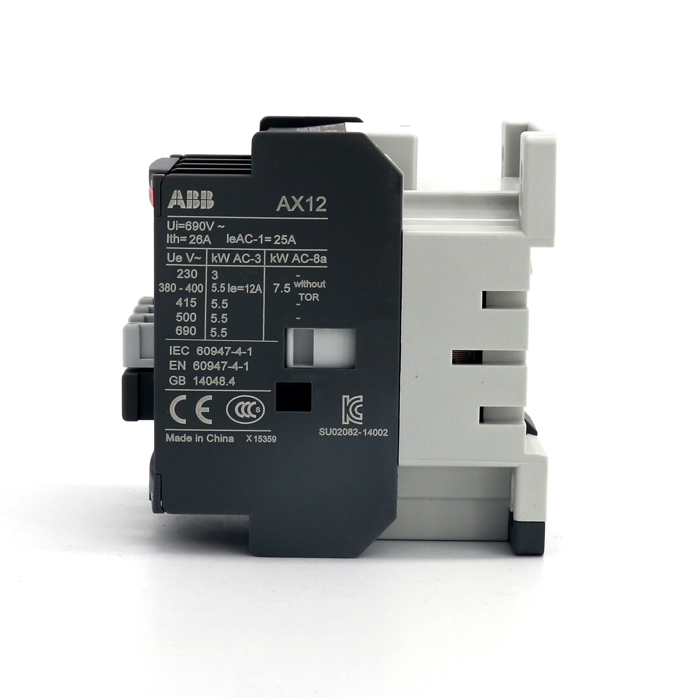 ABB 交流接触器 AX12-30-10-36*190V-50Hz/220V60Hz