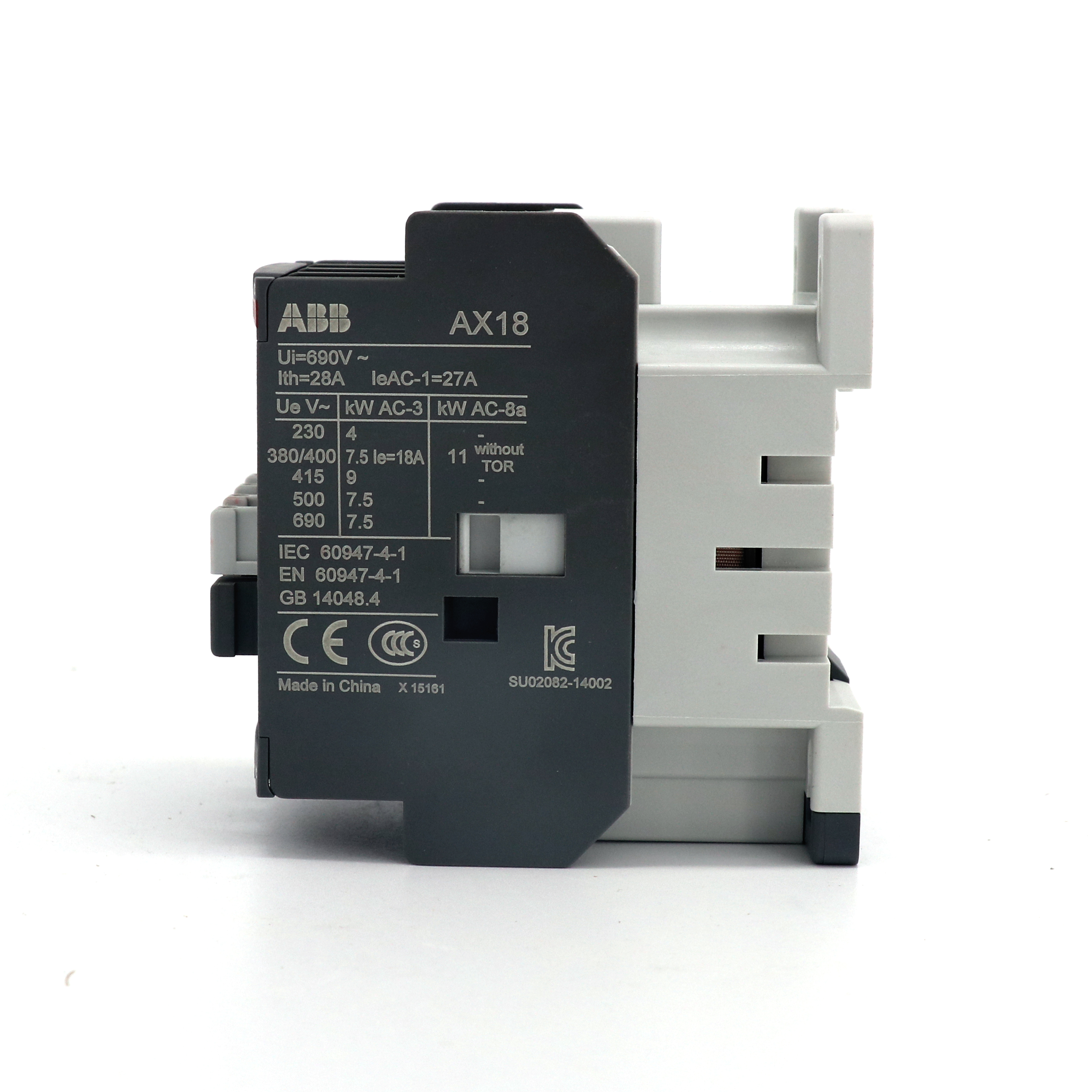 ABB 交流接触器 AX18-30-01-80*220-230V50Hz/230-240V60Hz