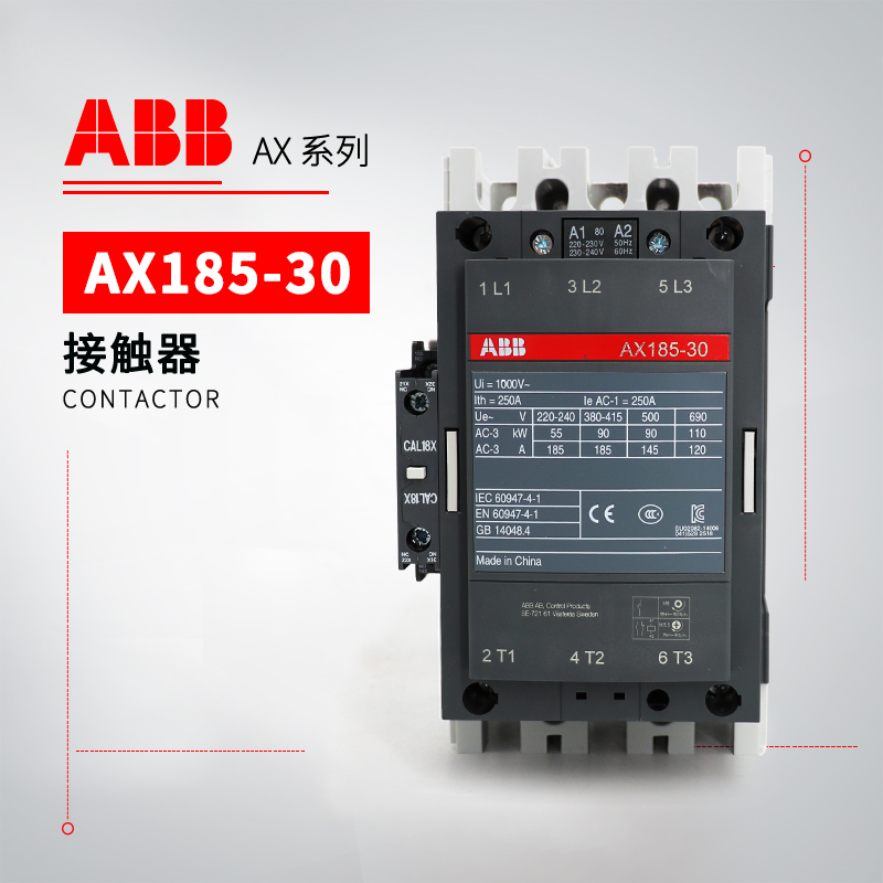 ABB 交流接触器 AX185-30-11-81*24V 50/60Hz