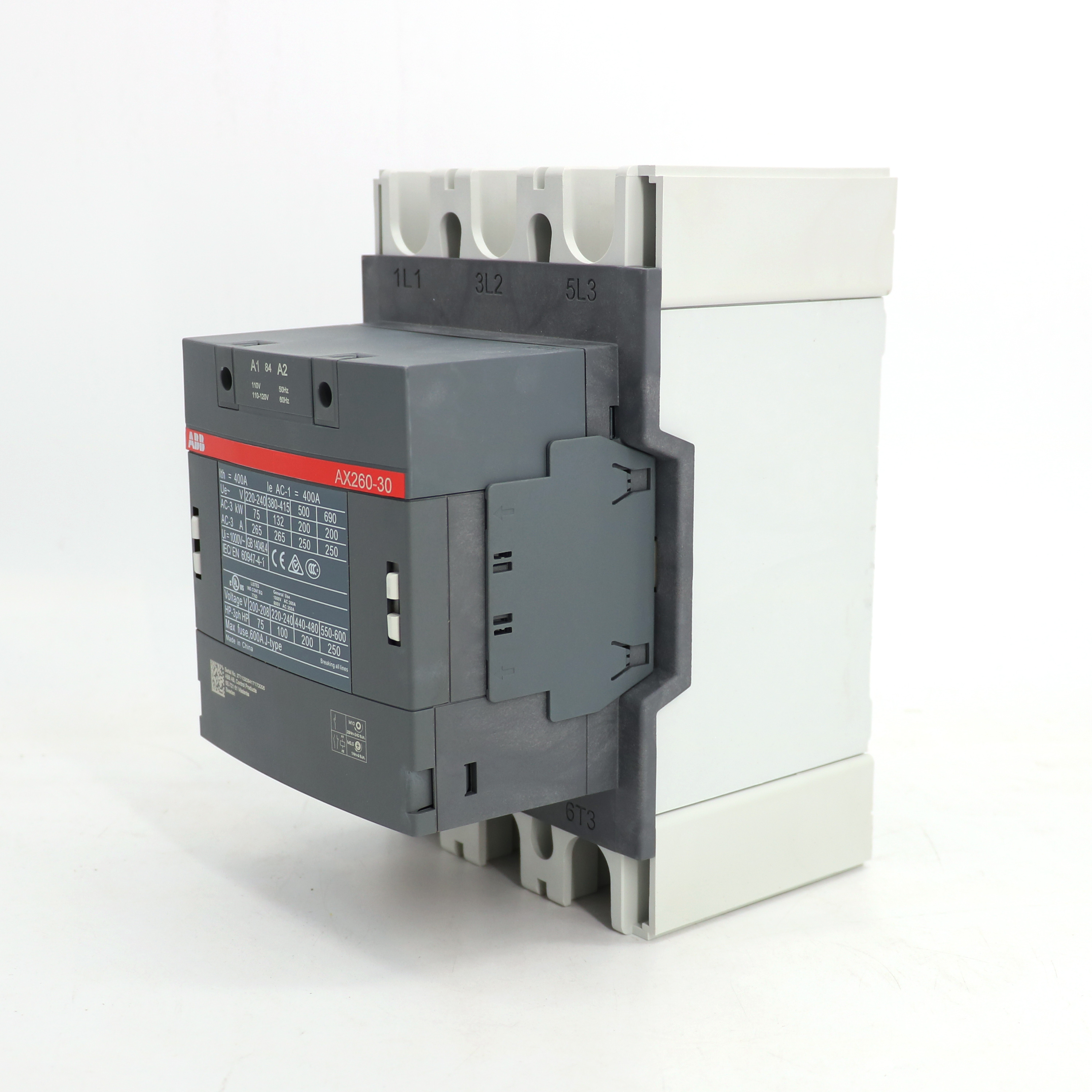 ABB 交流接触器 AX260-30-11-85*380-400V50Hz/400-415V60Hz