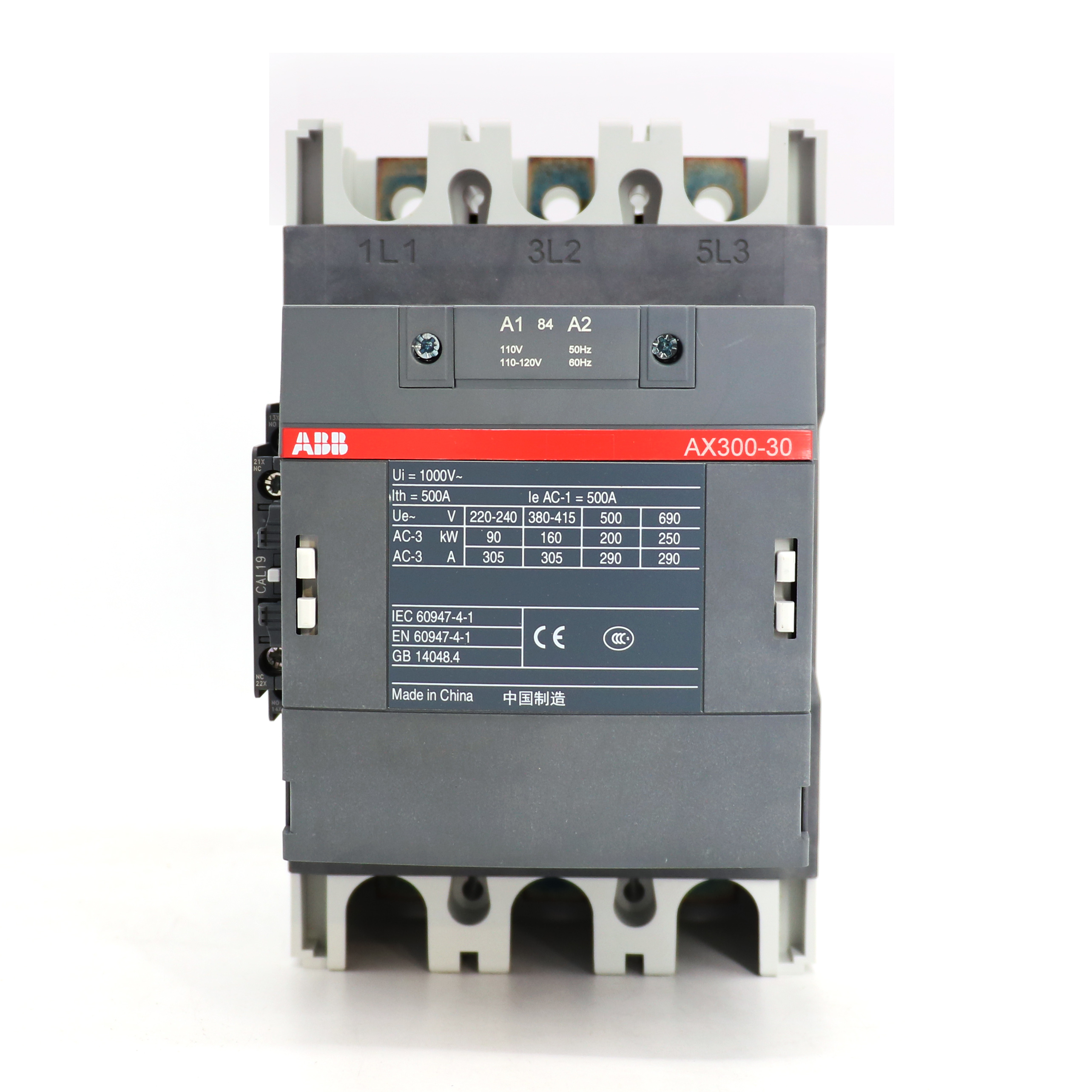 ABB 交流接触器 AX300-30-11-81*24V 50/60Hz