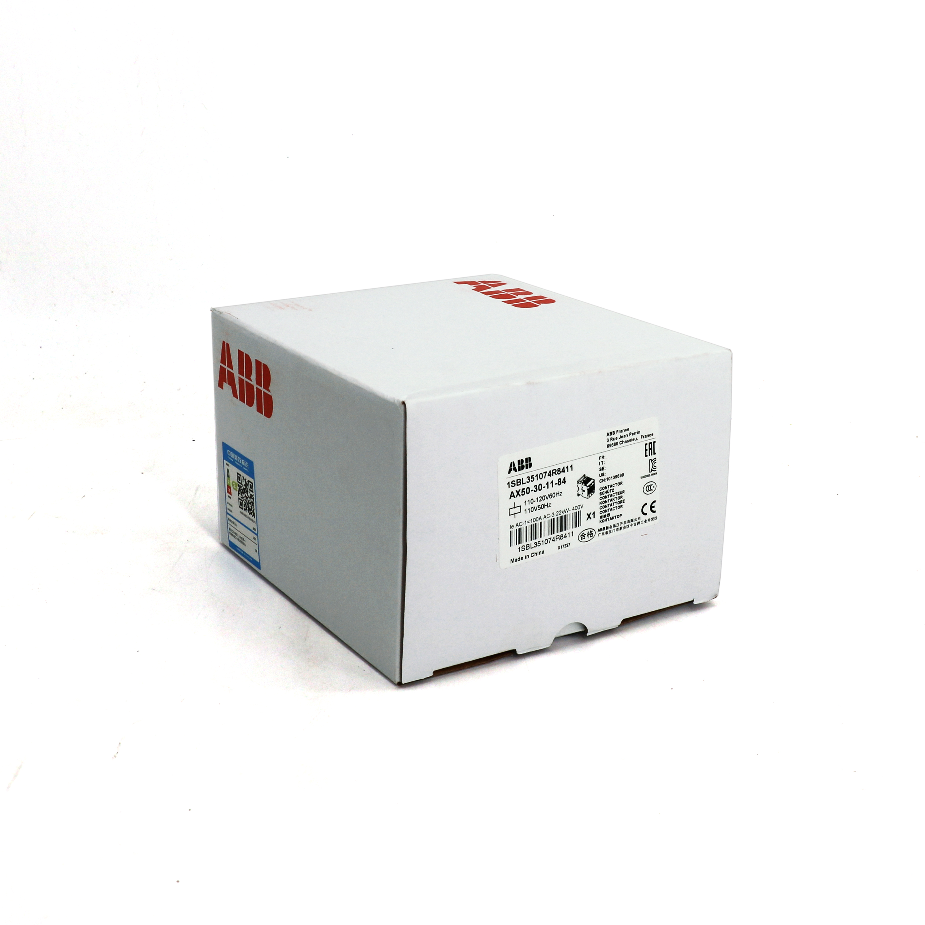 ABB 交流接触器 AX50-30-11-88*230-240V50Hz/240-260V60Hz