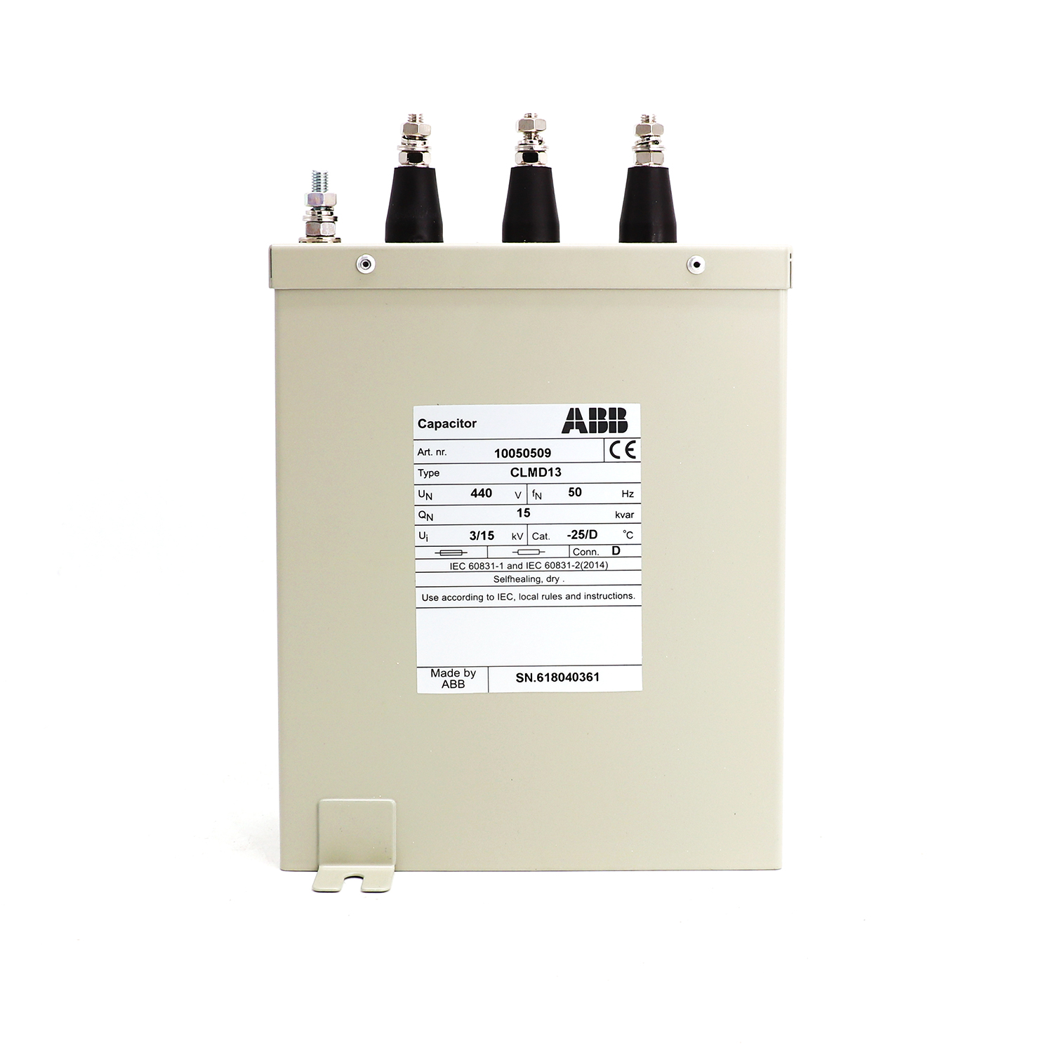 ABB 电容器 CLMD13/15KVar 440V 50Hz