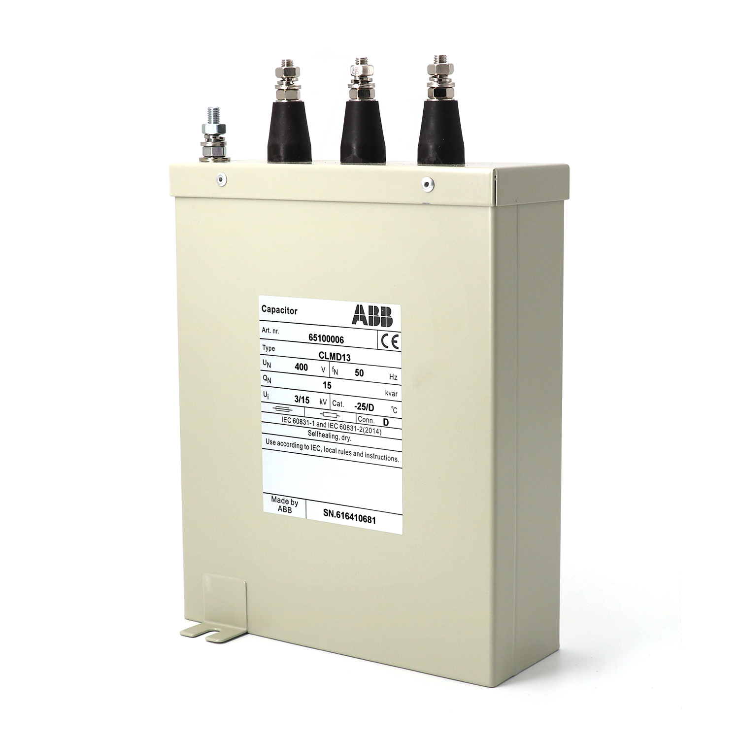 ABB 电容器 CLMD13/15KVar 440V 50Hz