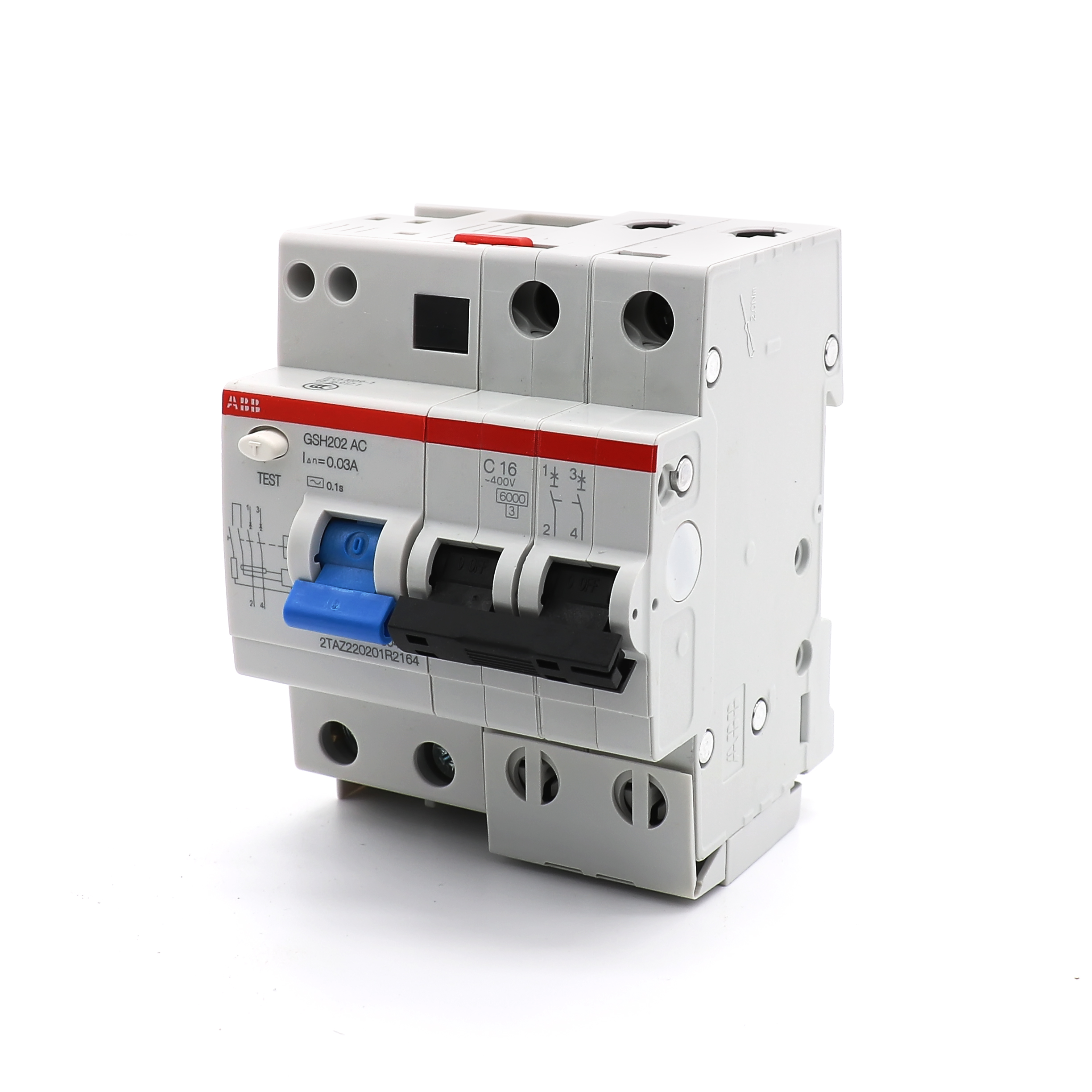 ABB GSH200剩余电流动作断路器GSH204 A S-B50/0.1