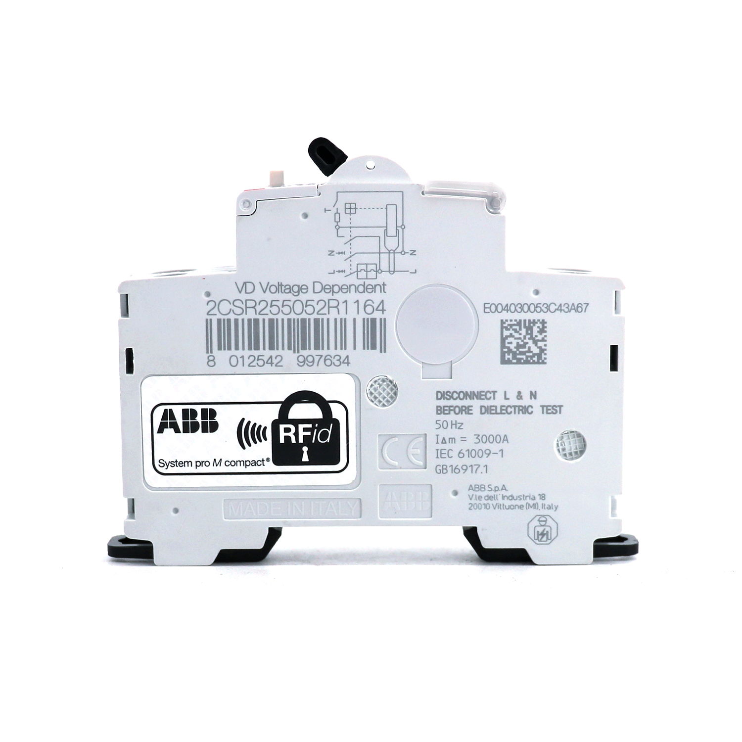 ABB 剩余电流动作断路器 GSN201 L C25 AC30