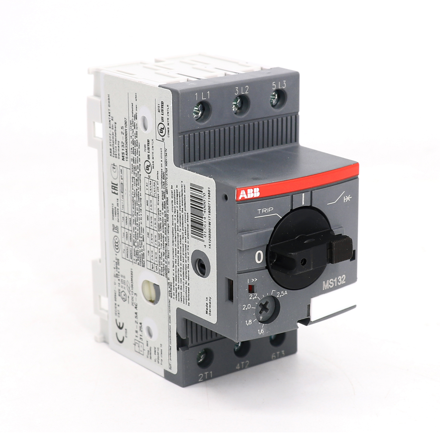 ABB MS132系列 电动机保护用断路器 MS132-12