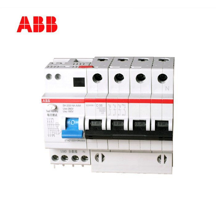 ABB 带过欠压保护微型断路器 SH203-C6 NA AVM