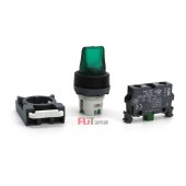 ABB M2SS二位置选择开关套装 带灯 M2SS1-42L-10