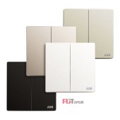 ABB 开关插座 轩致系列 雅典白 一位电视插座 AF301