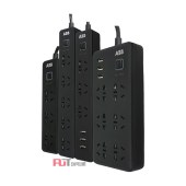 ABB 插排 三位五孔带总控不带灯10A AF609-885